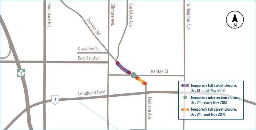 Douglas Rd map