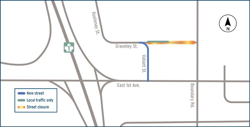 Graveley Street map