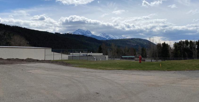 Elkford meeting place - before construction