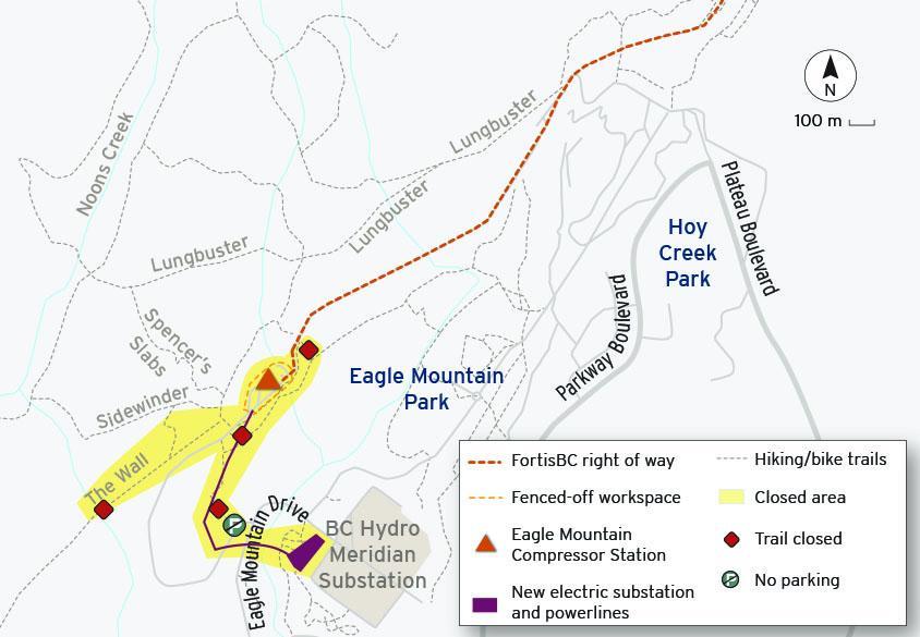Coquitlam route map