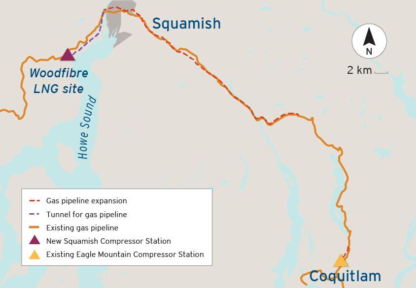 Squamish route map