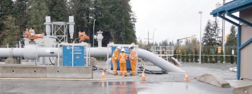 Zevac equipment at a station